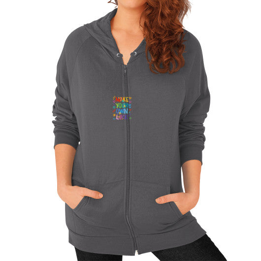 Zip Hoodie (on woman)