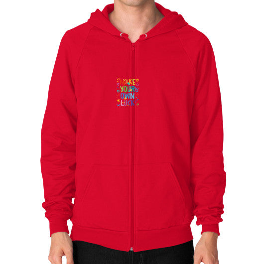 Zip Hoodie (on man)