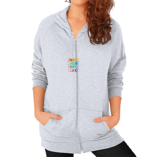 Zip Hoodie (on woman)